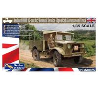 Gecko Models Bedford MWD 15-cwt 4x2 GS Truck (Open Cab with Aeroscreen) 1:35 Scale WWII British Army