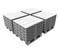 Gecko Models - British L31a3 2 Shells 105mm Ammo Boxes W/Pallet Set 35gm0020 1/35th Model Tank Promo