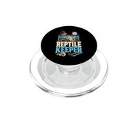 Gecko Reptile Owner Terrarium Exotic Pet Design PopSockets PopGrip for MagSafe