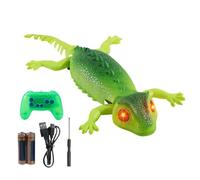 Gecko Spielzeug Das An Der Wand Klettert - 16,5 x 5 cm Fernbedienung Mit 2 Modi Und Beleuchtung Kriechspiel, Streiche Spielzeug Wandkriecher Gecko - Für Kinder Im Vorschul- Und