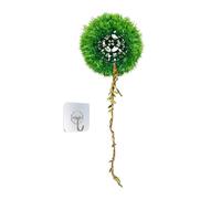 Gecko Terrarium, Washable Terrarium Accessories, Moss Ball Shape Shelter, for Reptiles, Indoor & Outdoor, Garden, Yard, for Lizards, Geckos, Snakes, Frogs, Hermit Crabs