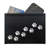 Gecko Travel Tech Faraday Bag Anti-Tracking GPS RFID Car Key Signal Blocker Wallet Shielding Pouch Protective Case for Cell Phone Car Key FOB, Data Privacy, Electronic Device Security, CAT PAWS, Rfid