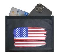 Gecko Travel Tech Faraday Bag Anti-Tracking GPS RFID Car Key Signal Blocker Wallet Shielding Pouch Protective Case for Cell Phone Car Key FOB, Data Privacy, Electronic Device Security, USA BRUSH, Rfid