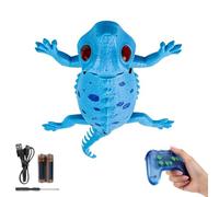 Gecko Wall Crawling Toy Remote Control 2-mode Light Up Fun Crawling Game