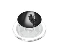 Gecko Wearing Hat Noir Detective Spy Lizard PopSockets PopGrip for MagSafe