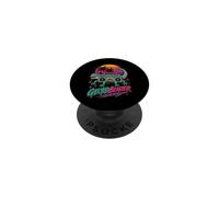 Geckoblaster Retro Gecko Boombox Music Eighties Nineties PopSockets Adhesive PopGrip