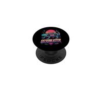 Geckoblaster Retro Gecko Boombox Music Eighties Nineties PopSockets Adhesive PopGrip