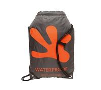 GeckoBrands GECKO Waterproof Back Pack - Gray/Orange Protect Your Clothing and Valuables From Rain, Sand, Dirt, Water and Snow. - Gray/Orange