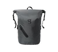 geckobrands Lightweight 30L Waterproof Backpack - Lightweight Watertight Outdoor Bag Hiking Traveling Light Water Activities, Grey/Black, 30 L US, Lightweight 30l Waterproof Backpack