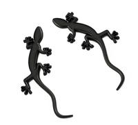 Geckoes Metal Car Decal Badge Stickers Set of 2 for Cool Auto Body & Interior Enhancement Customizing Your Vehicle Look Decorative Car Accessories