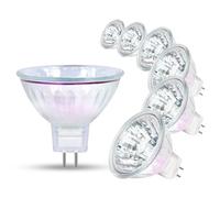 GECXGY MR16 Halogen Bulb 50W GU5.3 12V, Dimmable Spotlight 3000K Warm White, 36° Beam Angle, 4000 Hours Life, Dichroic Reflector for Ceiling Lights & Track Lighting - 6Pack