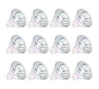 GECXGY MR16 Halogen Bulb 50W GU5.3 12V, Dimmable Spotlight 3000K Warm White, 36° Beam Angle, 4000 Hours Life, Dichroic Reflector for Ceiling Lights & Track Lighting - 12Pack
