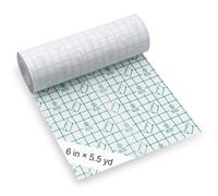 Gecyfit Tattoo Aftercare Bandage, 6 in x 5.5 yd Tattoo Second Skin Cover, Upgraded Tattoo Waterproof Bandage, Faster Tattoo Wraps for Healing and Recovery Derm Shield, New Skin Tattoo Cover