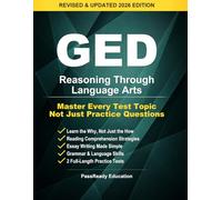 GED 2026 Reasoning Through Language Arts: Complete Study Guide with Practice Tests