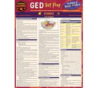 GED Test Prep - Science & Social Studies: A Quickstudy Laminated Reference Guide (Quickstudy Academic)
