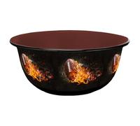 Gedalabels Cereal Bowl American Football Fireball Enamel Look 600 ml