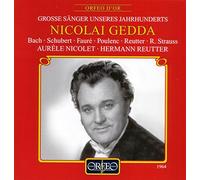 Gedda/Reutter/Nicolet - NICOLAI GEDDA:LIEDERABEND