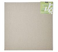Gedeo 50 x 50 cm 1-Piece 3D Linen Natural Stretchers Universal Coating Square Formats