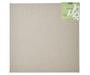Gedeo 50 x 50 cm 1-Piece 3D Linen Natural Stretchers Universal Coating Square Formats