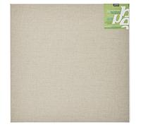 Gedeo 60 x 60 cm 3D Linen Natural Stretchers Universal Coating Square Formats