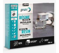 Pebeo Gedeo Crystal Resin - Clear Transparent Epoxy Resin for Casting - 750ml