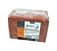Gedeo 766405 5 Kg Kiln Fired Clay, Red