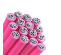 GEDEUBAN 15 PCS Nail Art Stamp Stamps Pen, Each Type Different Patterns for Women Girls Home Manicures