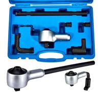 Gedlex Torque Multiplier 7pc 1:6.5 Torque Ratio Heavy Duty Torque Multiplier Wrench 1/2" Drive Input 170 Ft.lb/231N.m,3/4" Drive Output 1100Ft.lb/1500N.m for Car, Truck, RVs Maintenance