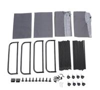 GEDMRT Under Bed Storage Container | Large Rolling Drawer with 4 Wheels for Clothes/Shoes/Bedding | Carbon Steel Frame & Oxford Cloth, Easy Slide Design (Striped Pattern)