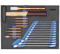 GEDORE 1110 CTB2-01 Tool Assortment in CT Module 22 Pieces