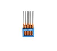 Gedore 8866290 Pin Punch Set in PVC holder, 6 pieces, Long shape