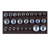 Gedore 1500CT1-D19 1/3 mm Check-Tool-Module Socket Wrench Bit - Silver
