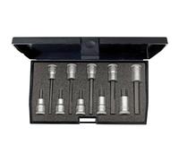 Gedore in 30 LKM Screwdriver bit Socket Set 3/8" 10 pcs in-hex 4-10 mm