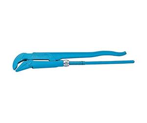 Gedore 1761.1/2 1.1/2-Inch DIN5234 B Elbow Pipe Wrench - Blue