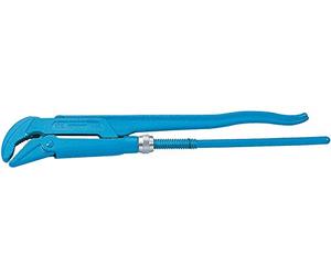 Gedore 1762.2 2-Inch DIN5234 B Elbow Pipe Wrench - Blue