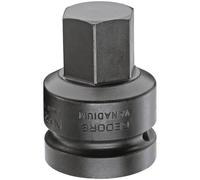 Gedore 1956558 K 21 19 Impact Screwdriver Insert 1 Inch Hex 19 mm