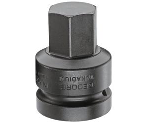 Gedore 1956558 K 21 19 Impact Screwdriver Insert 1 Inch Hex 19 mm