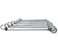 Gedore 2/8 Double-End Ring Spanner Set of 8 DIN838 SW 6x 7-20 x 22 mm Gedore ISO3318/1085