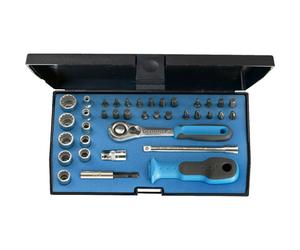Gedore 2010348 D 20 KAU-20 Socket Set 1/4" 37pc
