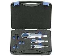 Gedore 2017008 (Series 1.26 / K-3) Nut Splitter Set for Splitting Nuts 10mm M6 to 36mm M24