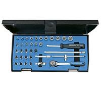 Gedore 20ITU-3 1/4-Inch Tool Set - Blue/Silver (36-Piece)