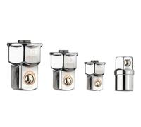 Gedore Adapter set sq. x hex. f.ring span. 4pcs