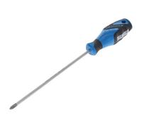 GEDORE Screwdriver Phillips PH2, Screwdriver, 3-component handle, length 310 mm, Tool, 2160 PH 2-200, Steel