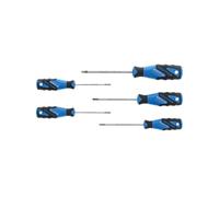 GEDORE 5-piece Screwdriver set, Screwdriver set for TX screws, 3-component handle, Tool, 2163 TX-05