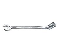 Gedore 53410 10 mm Combination Swivel Head Wrench - Silver