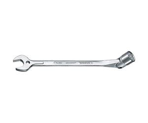 Gedore 53410 10 mm Combination Swivel Head Wrench - Silver
