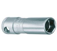 Gedore 54MH 1/2 16 mm Spark Plug Socket With Magnet - Silver
