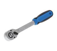 GEDORE Reversible ratchet, for 1/2", 12.5 mm drive, 7.5° reverse angle, 270 mm length, 2C grip, 1993 U-10 T