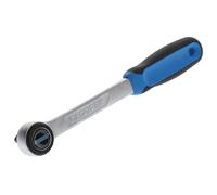 GEDORE Reversible ratchet, for 1/2", 12.5 mm drive, 5° reverse angle, 270 mm length, 2C grip, 1993 U-10 T