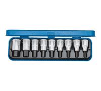 Gedore 6156250 IN 19 PM Screwdriver Bit Socket Set 1/2" 9 pcs In-Hex 5-17 mm
